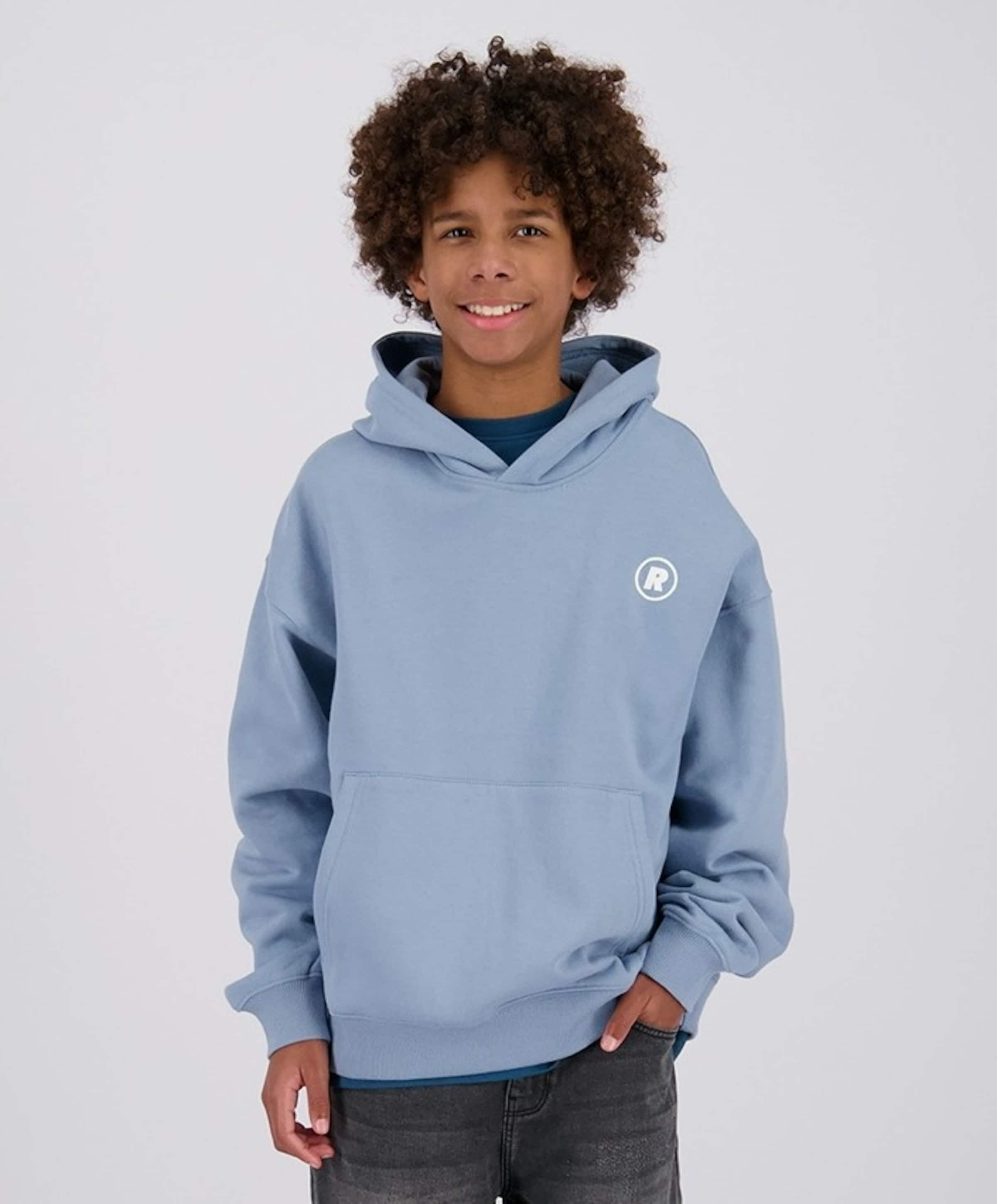 Jongens hoodie blauw