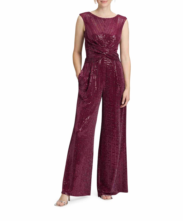 jumpsuit bordeaux