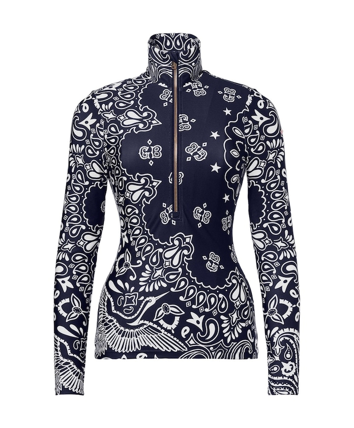 Dames pully blauw
