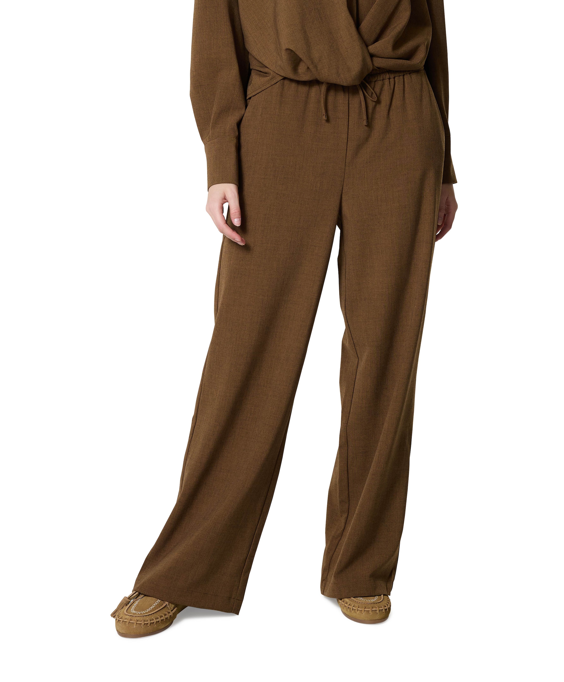 Henny dames broek bruin