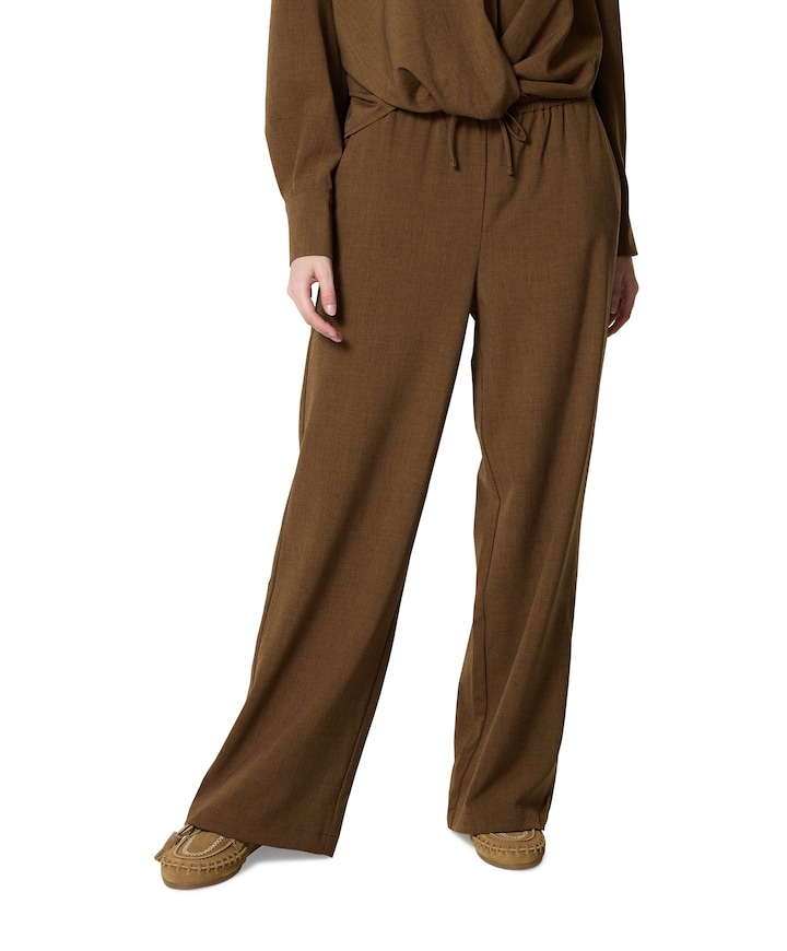 Henny dames broek bruin