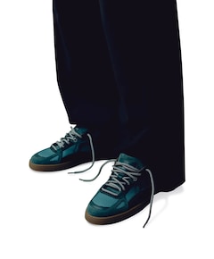 Prism Peak heren sneakers groen