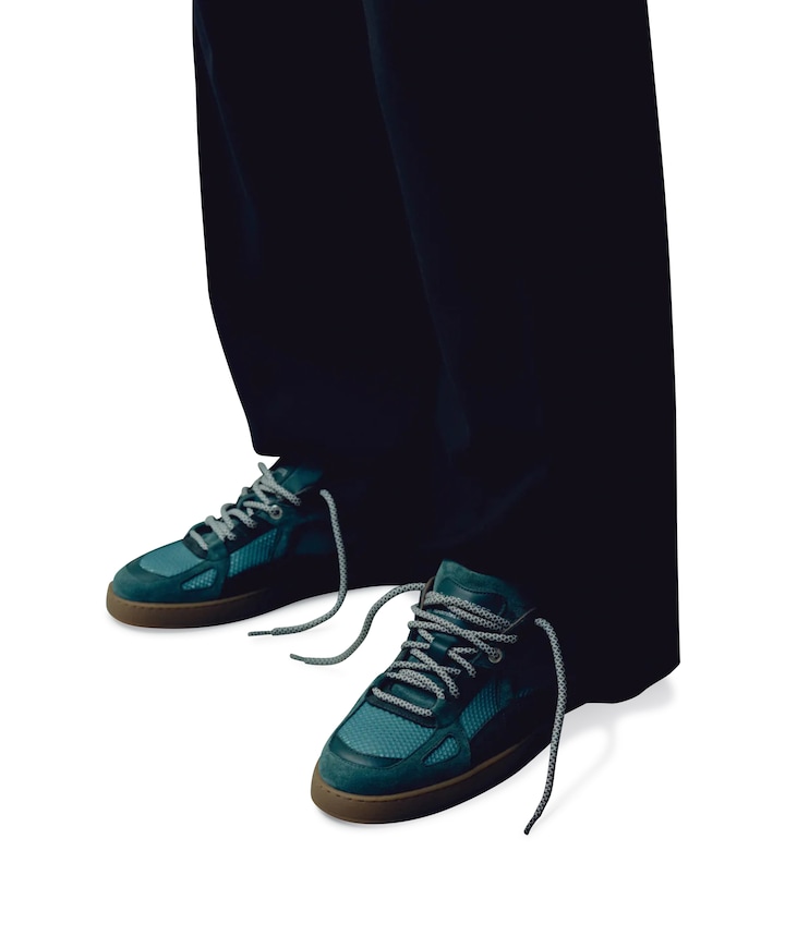 Prism Peak heren sneakers groen