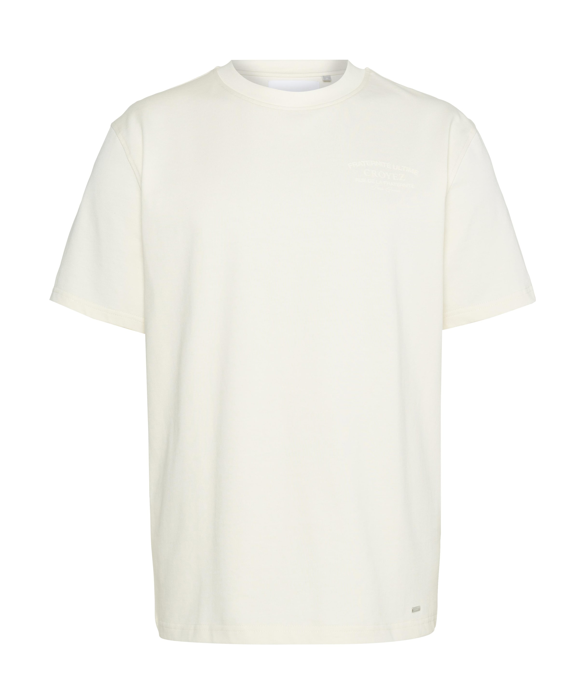 Heren T-shirt ecru