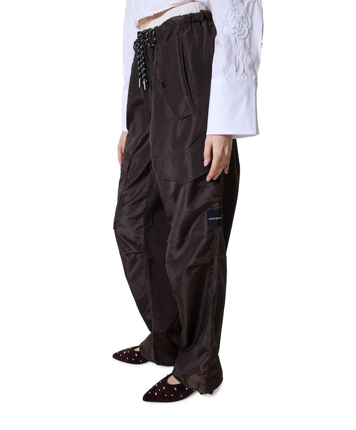 Cargo Pull On Tall dames broek bruin