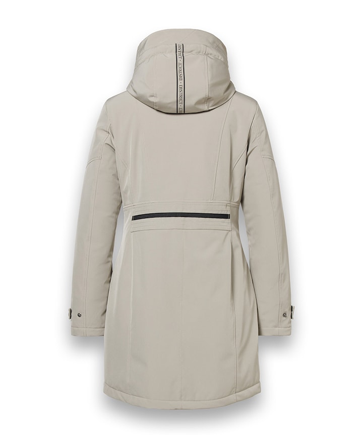 Dames jas beige
