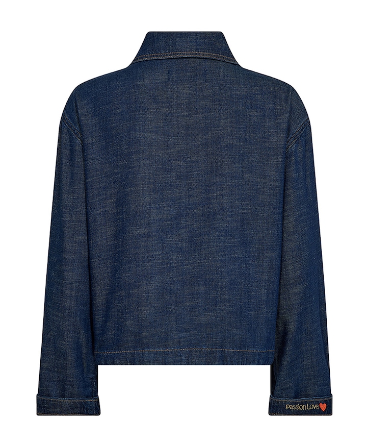 Dames spijkerjas blauw