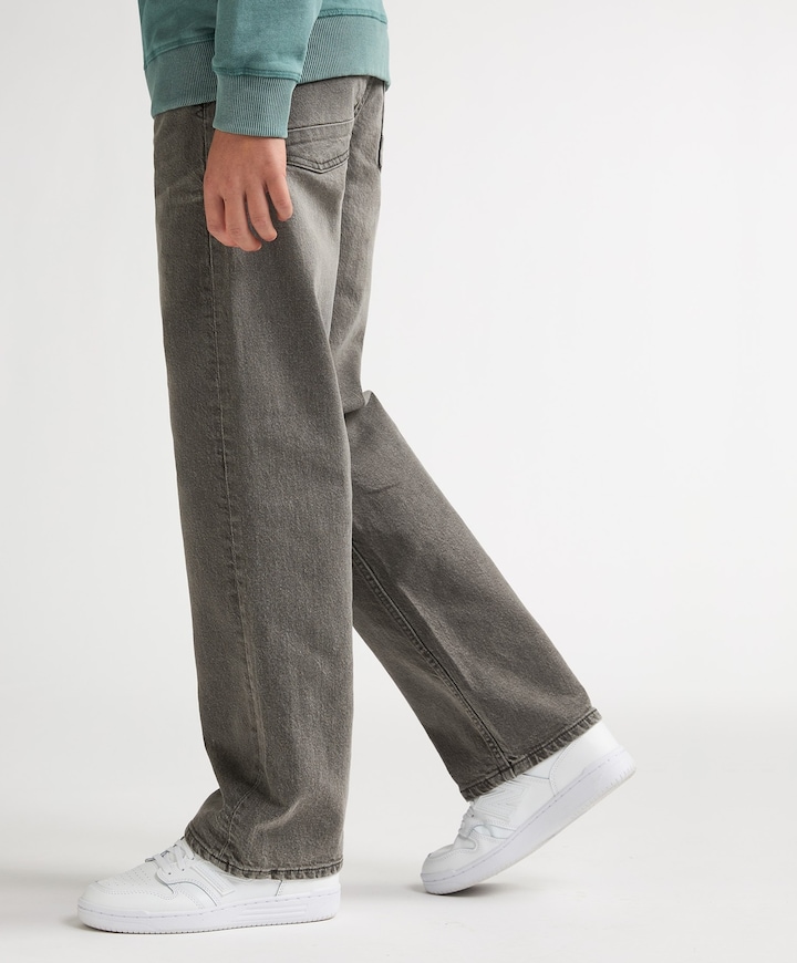 jongens broek grijs