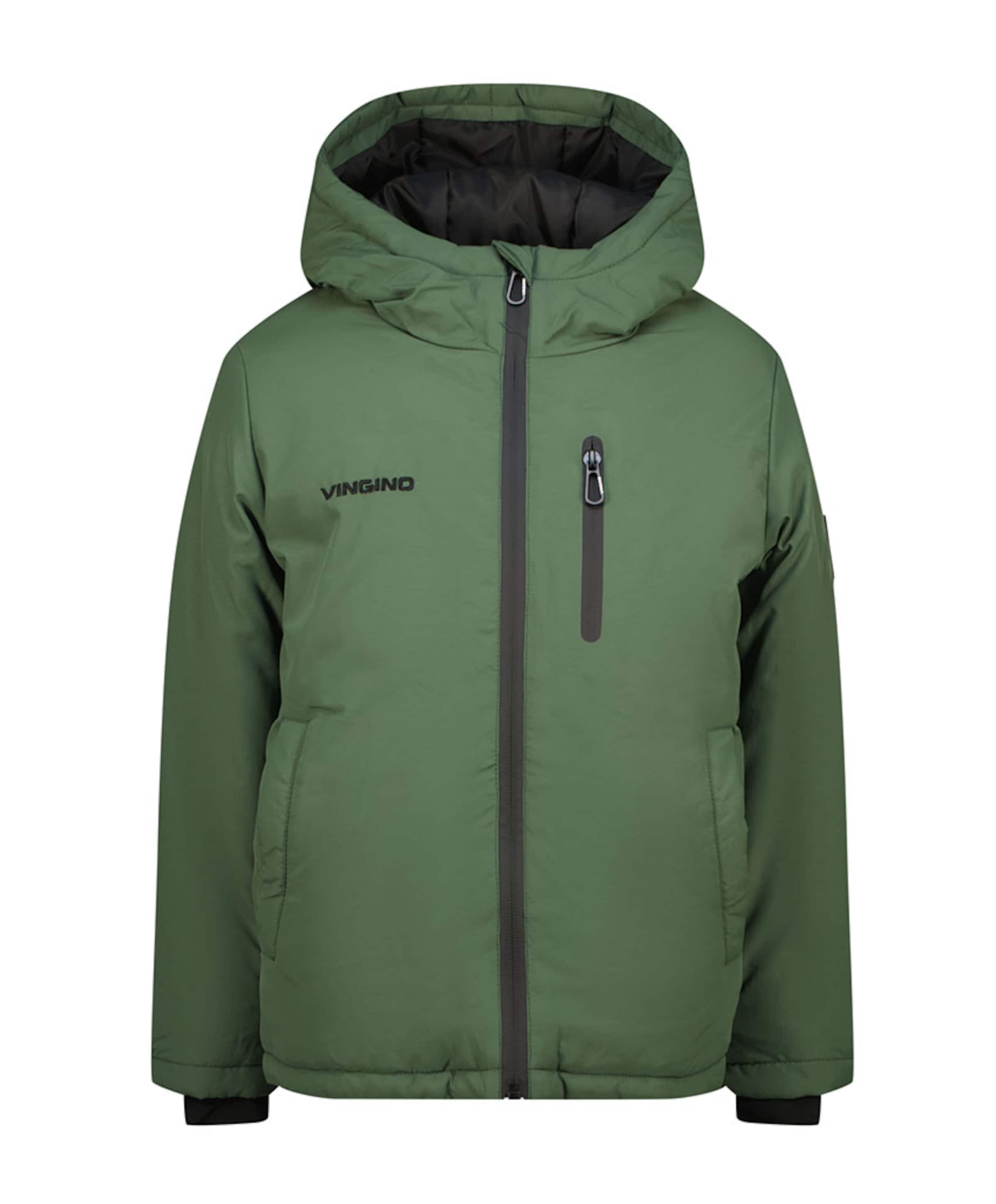 Jongens jas groen