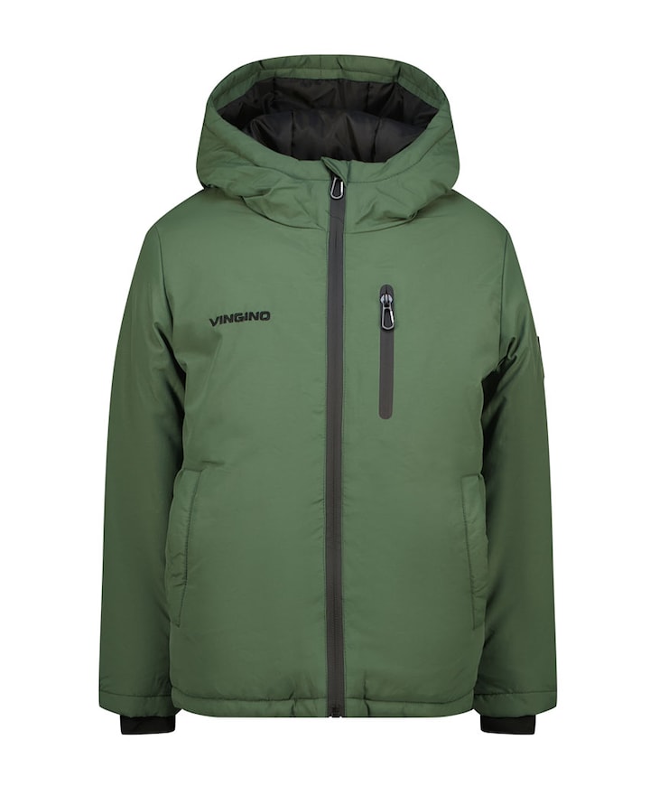 Jongens jas groen