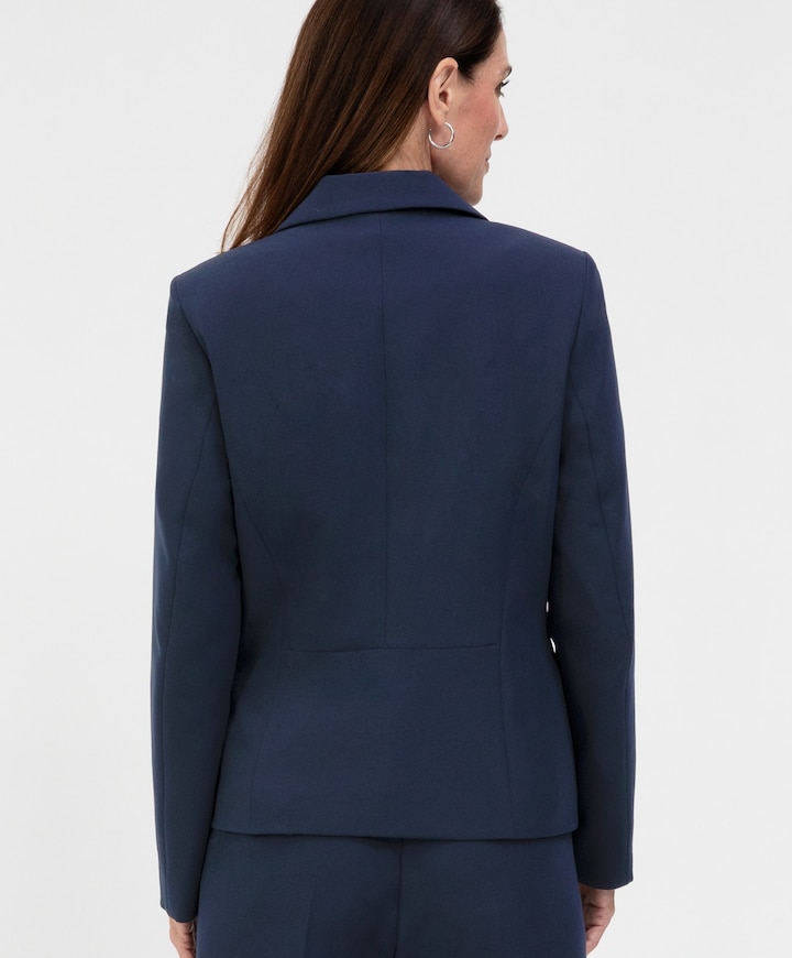 Dames blazer blauw