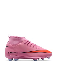 Jr Superfly 10 Club Fg/mg voetbalschoenen roze