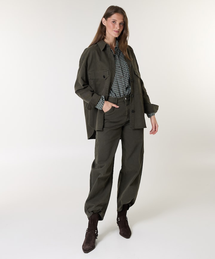 Dames blouse groen