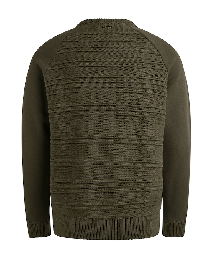 Heren sweater groen
