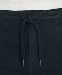 CHINO STRUCTURE korte broek blauw