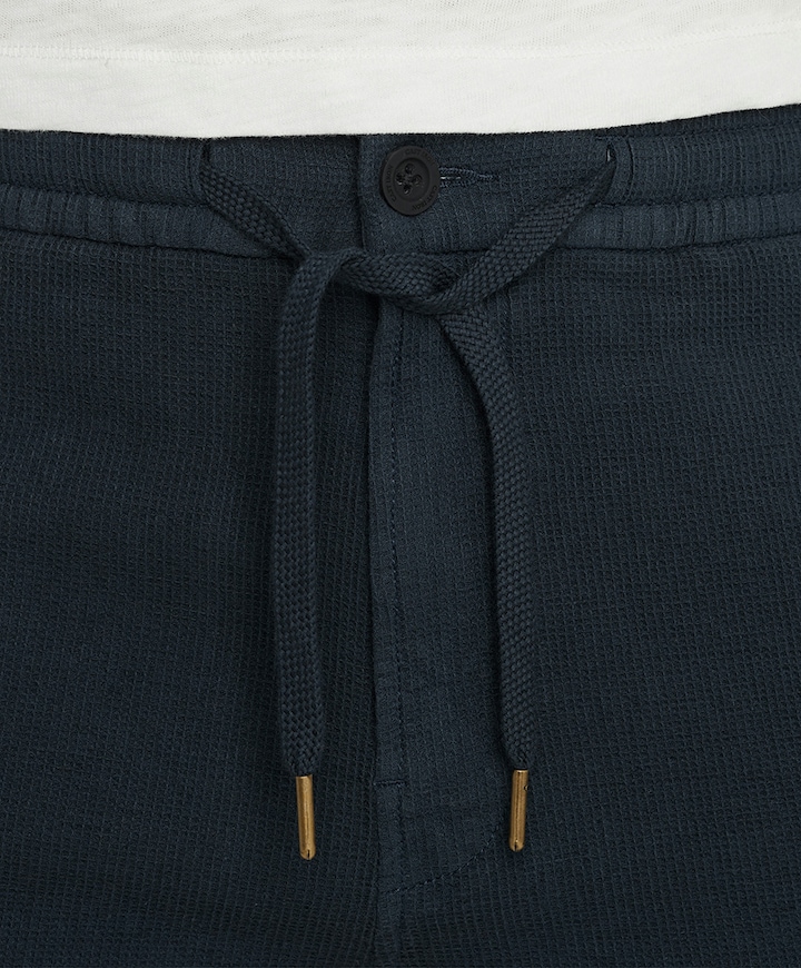 CHINO STRUCTURE korte broek blauw