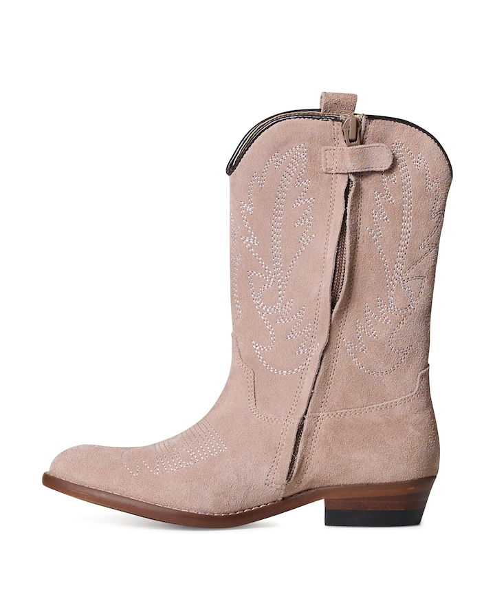 Country cuero meisjes laarzen roze