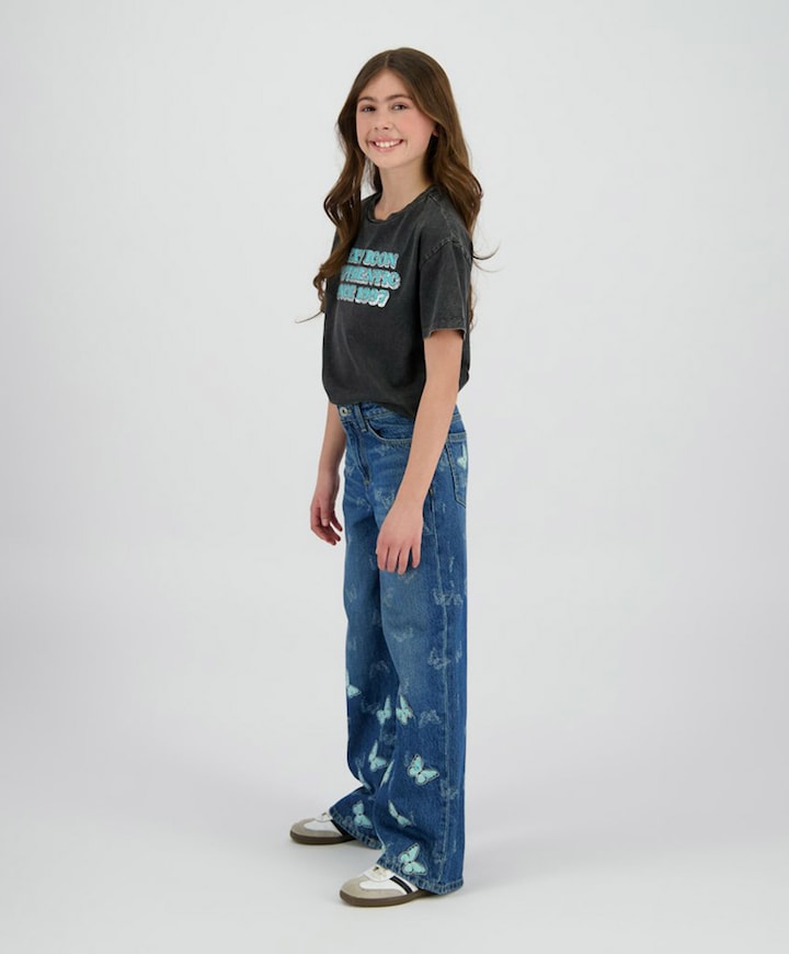 Meisjes T-shirt zwart