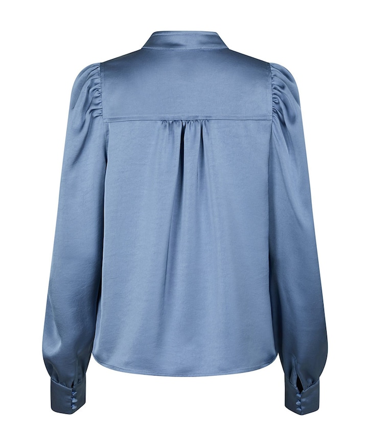 Dames blouse blauw