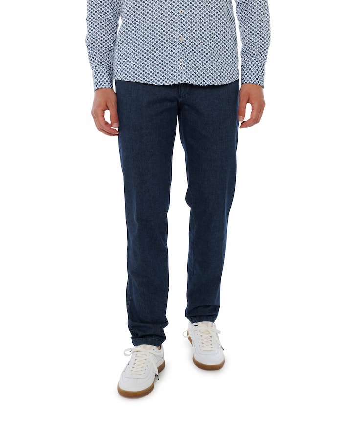 Swing Front Basic jeans blauw