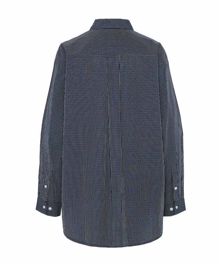 Dames blouse blauw