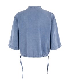 Dames blouse blauw