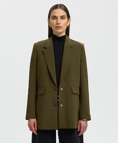 Dames blazer groen
