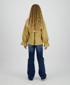 Meisjes jas beige