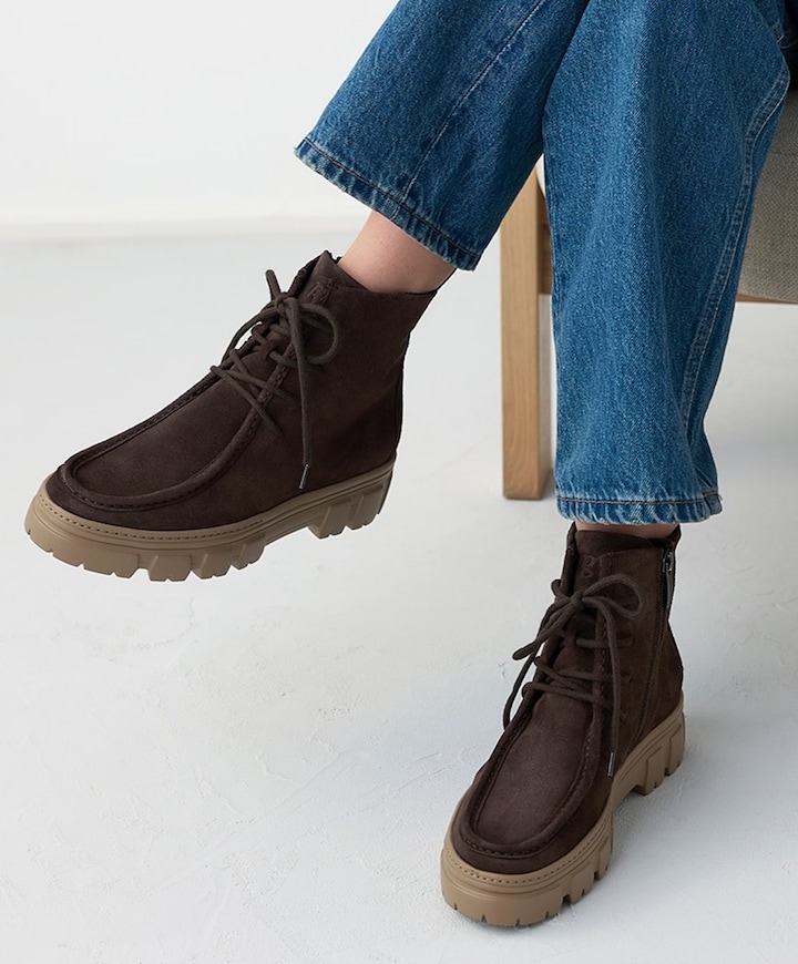 dames boots bruin