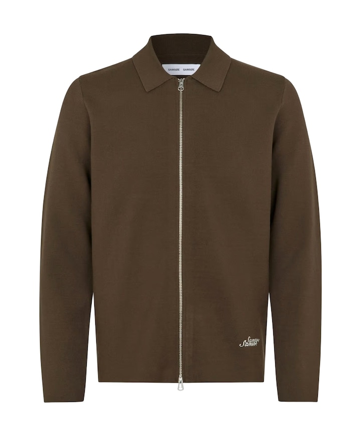 Heren vest bruin