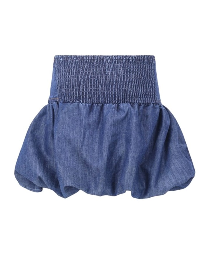 Meisjes rok blauw