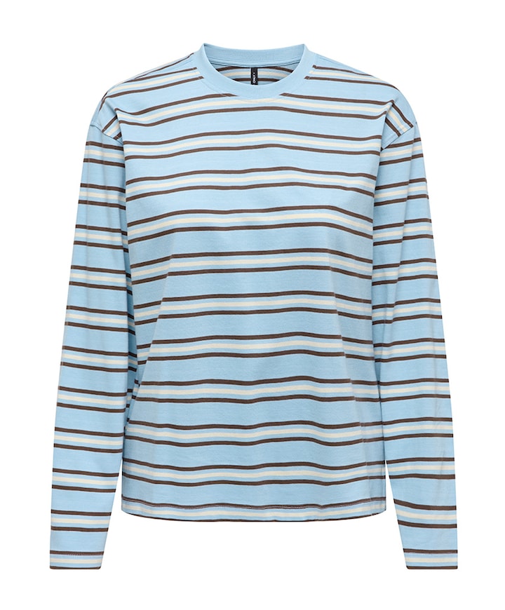 Dames longsleeve blauw