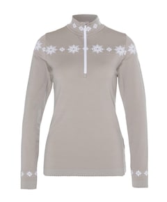 Dames pully grijs