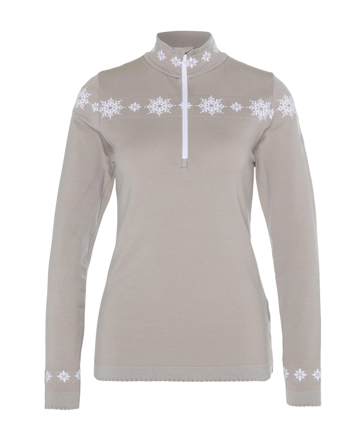 Dames pully grijs