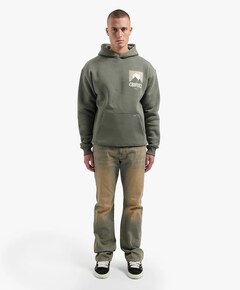 Heren hoodie groen