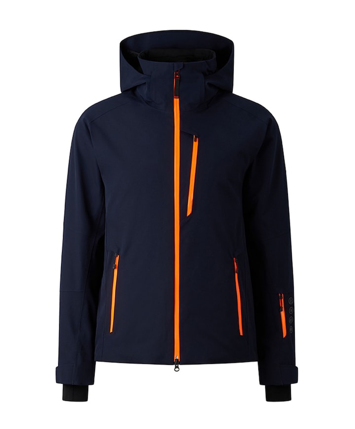 Heren ski-jas blauw