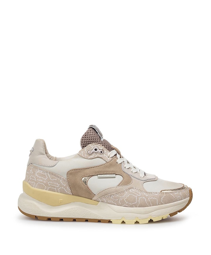 dames sneakers beige