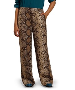 Mienke snake dames broek beige
