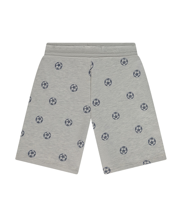 Boys Sweatshort Wide Fit jongens korte broek grijs