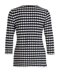 Dames longsleeve blauw