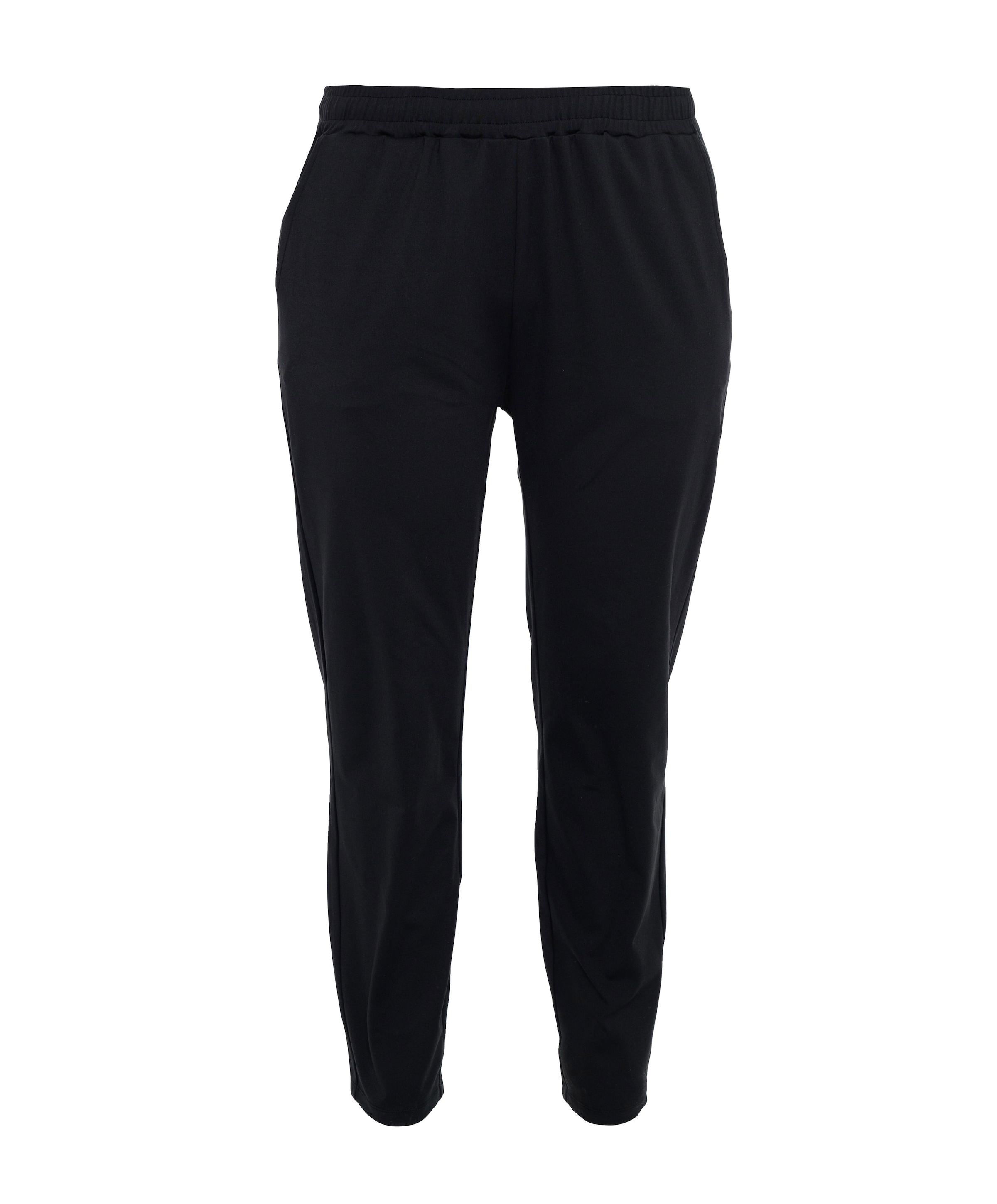 Tianna W Sweat dames plussize trainingsbroek zwart