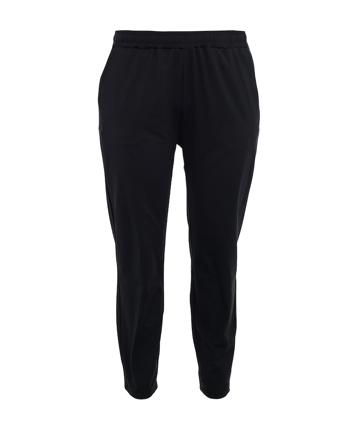 Tianna W Sweat dames plussize trainingsbroek zwart