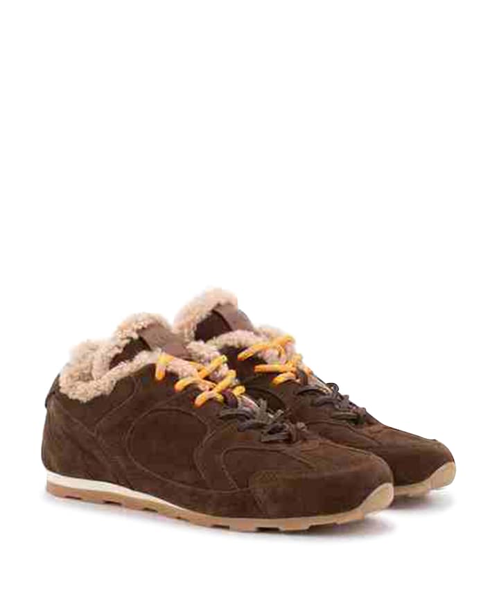 dames sneakers bruin