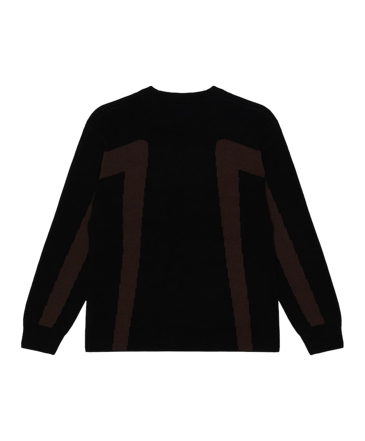 Heren sweater zwart