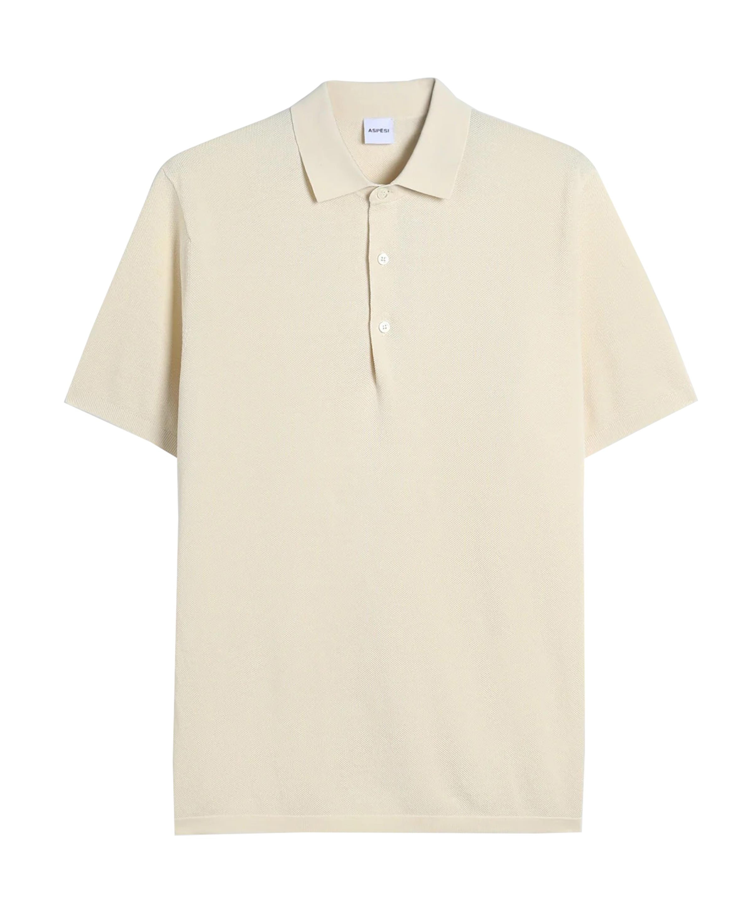Heren polo beige