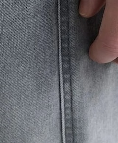 Anbass  heren jeans grijs