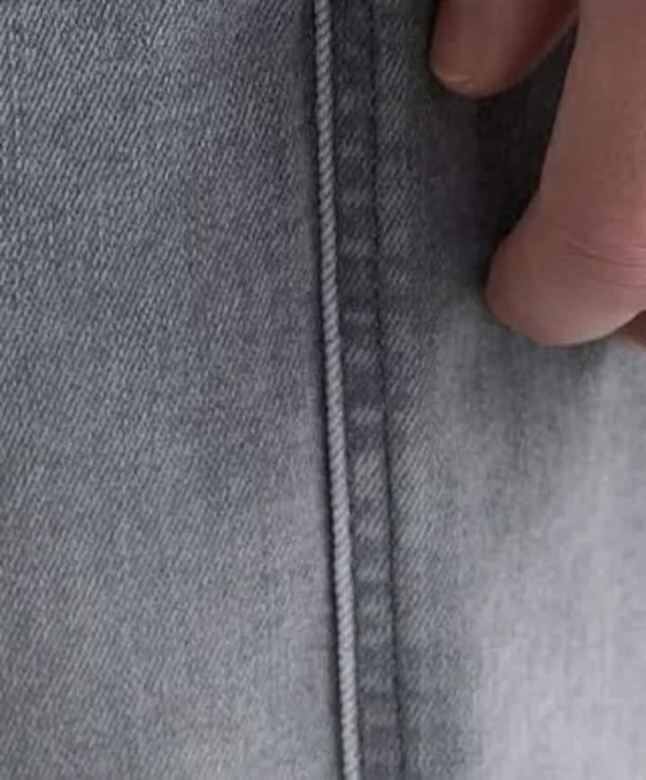 Anbass  heren jeans grijs