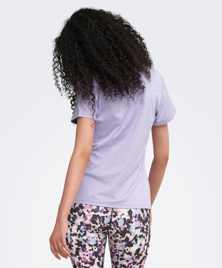 Dames t-shirt paars
