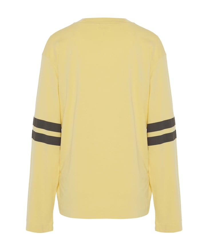 Dames longsleeve geel