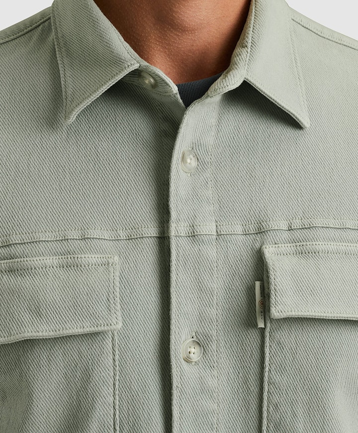 Overhemd lange mouw groen